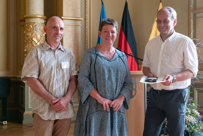 Dirk Werner erhält Ehrennadel des Landes